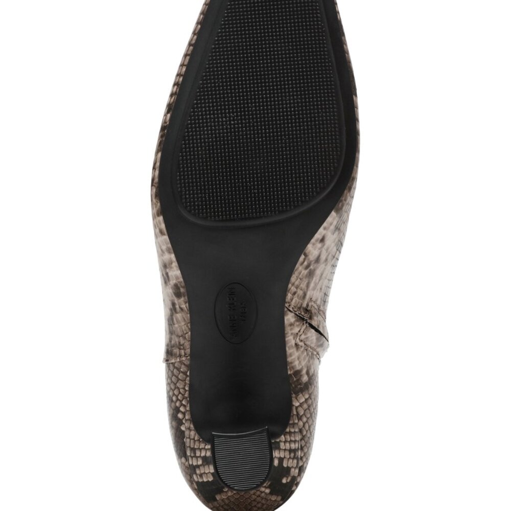 NIB Anne Klein Pablo Bootie Snake Print, 7.5 NWT - image 6